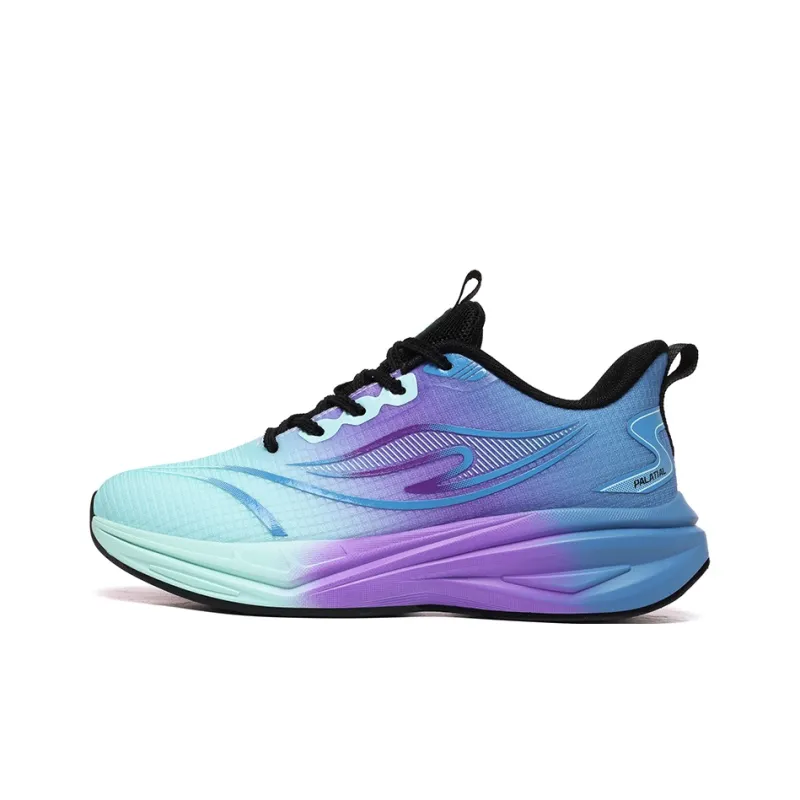 PALATIAL Running Shoes Men Low Top Sea Salt Blue/Radiant Purple/Black Turquoise-7