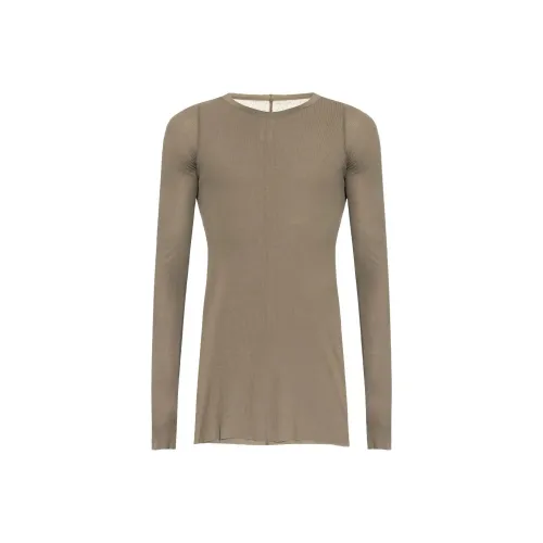 RICK OWENS Rib Long Sleeve Tee