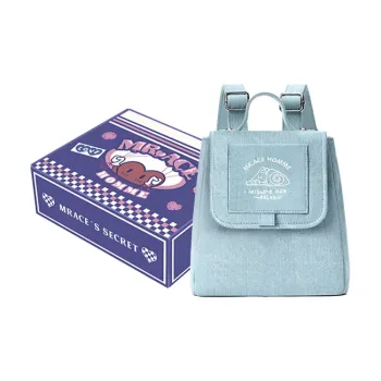 MR.ACE HOMME Cotton Backpack Trumpets Women's Inheritance Blue/Ice Blue