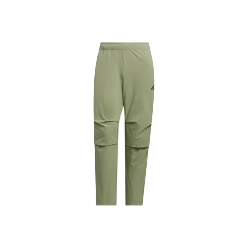 Adidas Climacool Knitted Sports Pants Men's Tent Green