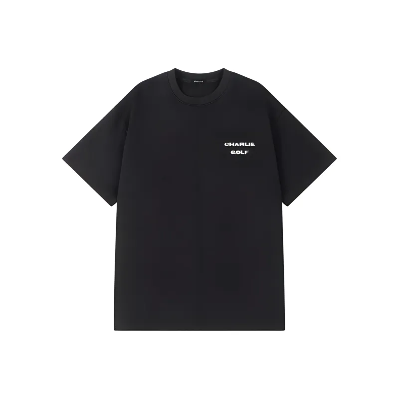 CHARLIE GOLF T Shirt Unisex Black-1