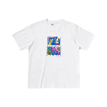 UNIQLO x ·/Henri Matisse Henri Matisse Collaboration SS25 T Shirt Unisex White