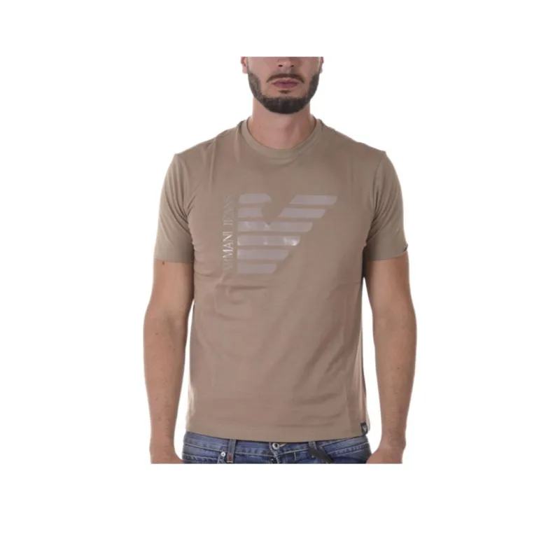 ARMANI JEANS T Shirt Men's Brown-0