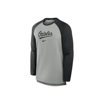 Nike Baltimore Orioles Authentic Collection Game Time Men's Nike Breathe Mlb Long-Sleeve T-Shirt
