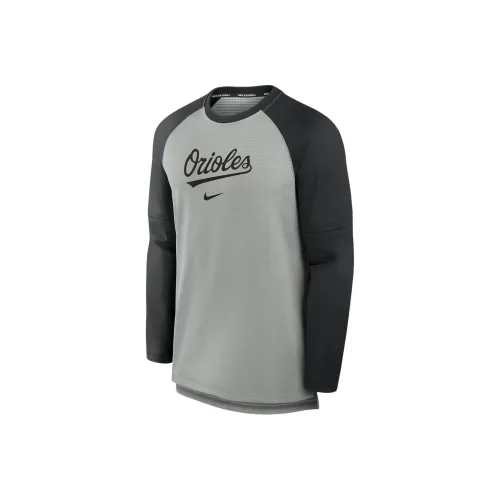 Nike Baltimore Orioles Authentic Collection Game Time Men's Nike Breathe Mlb Long-Sleeve T-Shirt