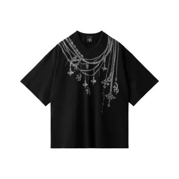PILOTDRAGON V Neck Short Sleeved T Shirts Unisex