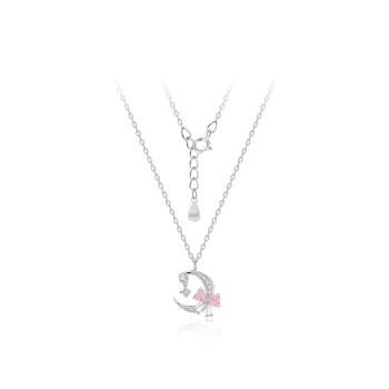 FBRUE 925 Sterling Silver Necklaces Women's