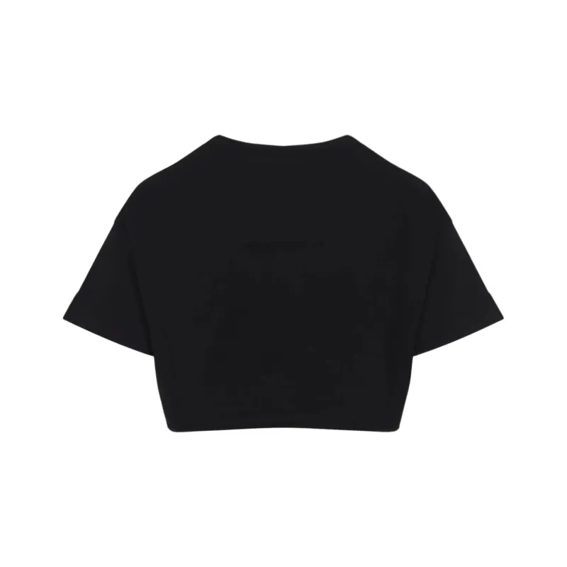 Givenchy Cropped Tee 'Black'-1