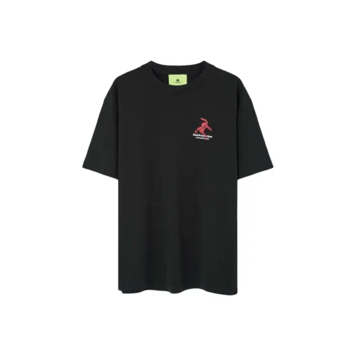 NEW AMSTERDAM 블랙 남성 티셔츠