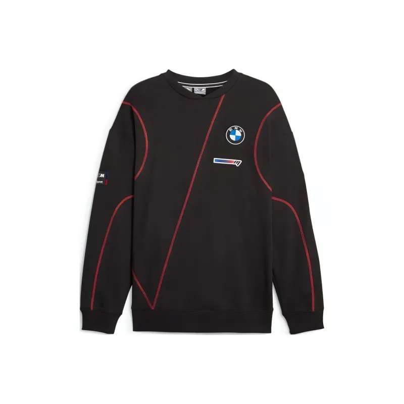PUMA x BMW BMW Series Garage Crew T-Shirt Men's Black-0