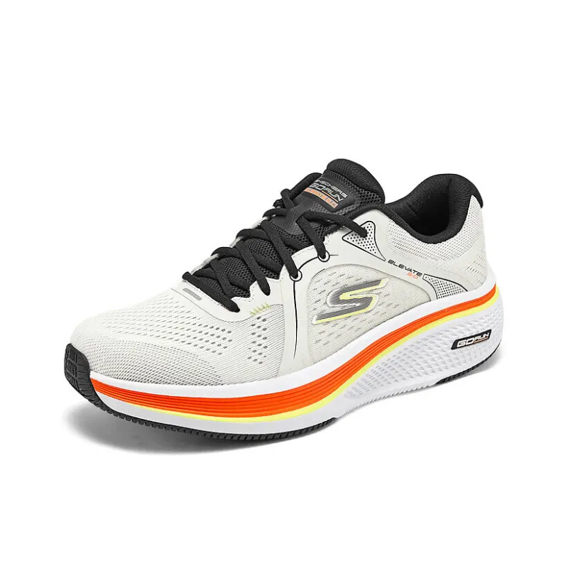 Skechers MEN'S GO Anti Slip Wear Resistant Low Top Casual City Commute Running Shoes Unisex White-2