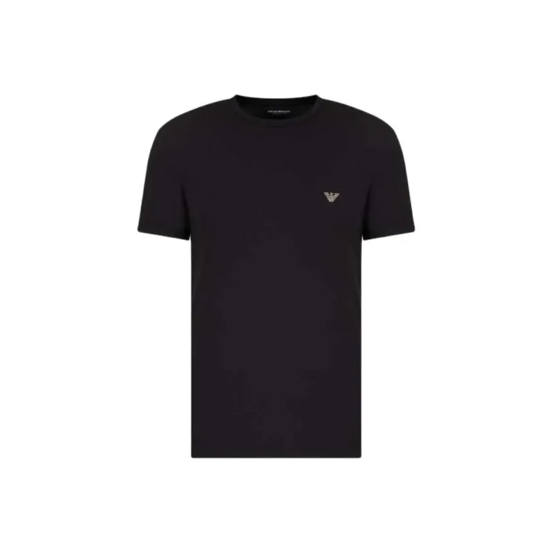 EMPORIO ARMANI Fitted Loungewear T shirt In Soft Modal-0