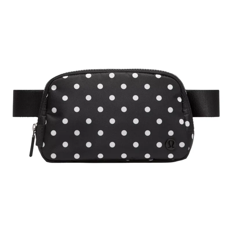 Lululemon Everywhere Recycled Polyester Fanny Pack Unisex Black & White-0