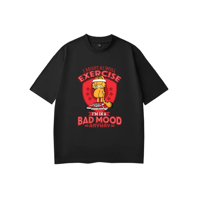 FOREVER 21 Garfield Joint Name T Shirts Unisex-3
