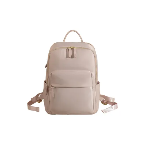 PAYOT Oxford Backpack Unisex Pink/Apricot/Gray/Black