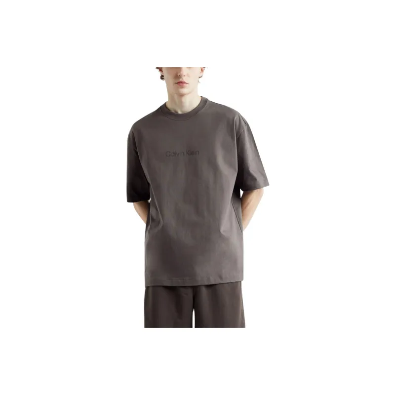 CALVIN KLEIN T Shirt Men's Brown-0