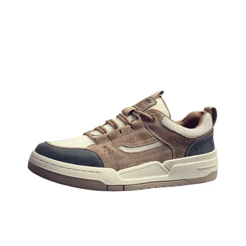 Ruomini Non slip Lightweight Low Top Skateboard Shoes Men's-7