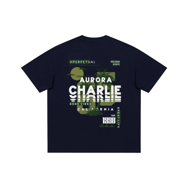CHARLIE GOLF T Shirt Unisex Black-16