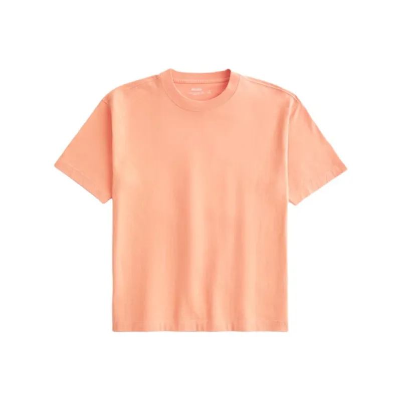 Hollister T Shirts Men Orange-0