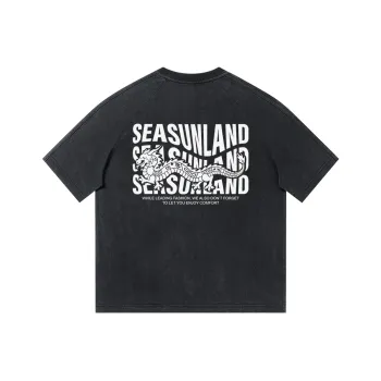 SEASUNLAND T-Shirt Unisex Black