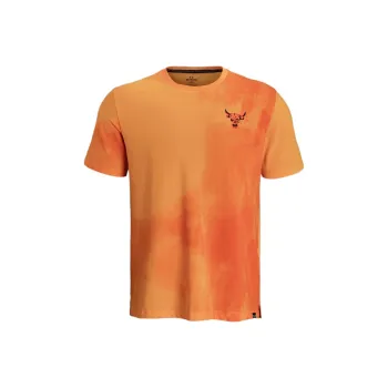Under Armour Short Sleeved T Shirts Men's Atomic Orange