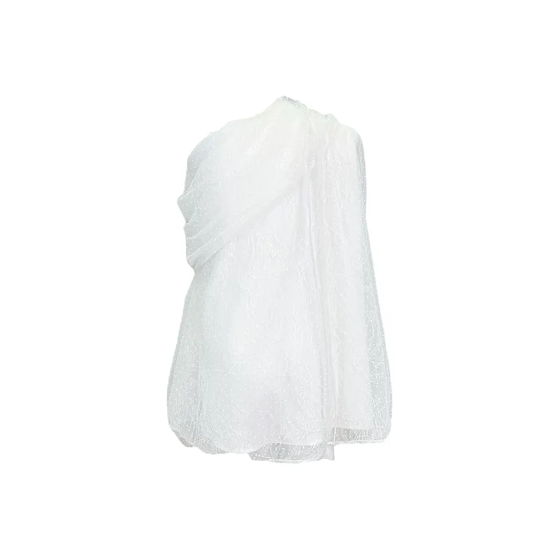 Udon House Long Sleeved Dress Women's White-1