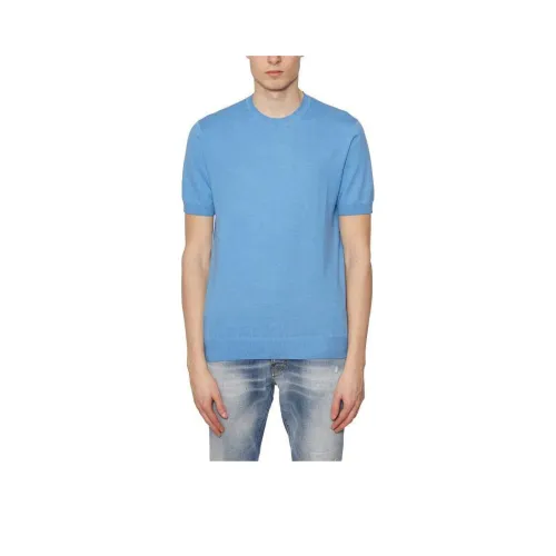 PAOLO PECORA MILANO T Shirt Men's Blue