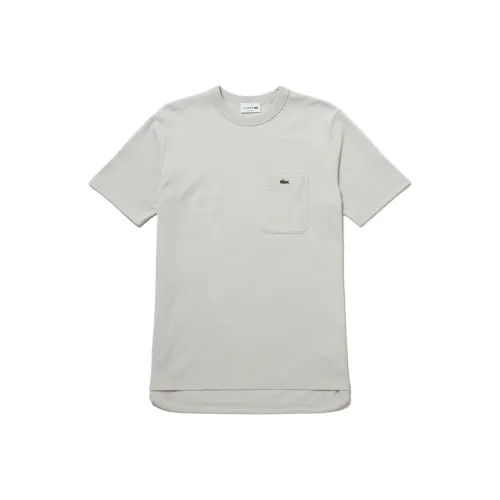 LACOSTE T Shirt Men's Light Gray