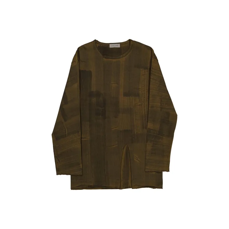 Yohji Yamamoto T-Shirt Men's Khaki-0