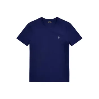 Polo Ralph Lauren Logo Embroidered Crewneck T Shirt