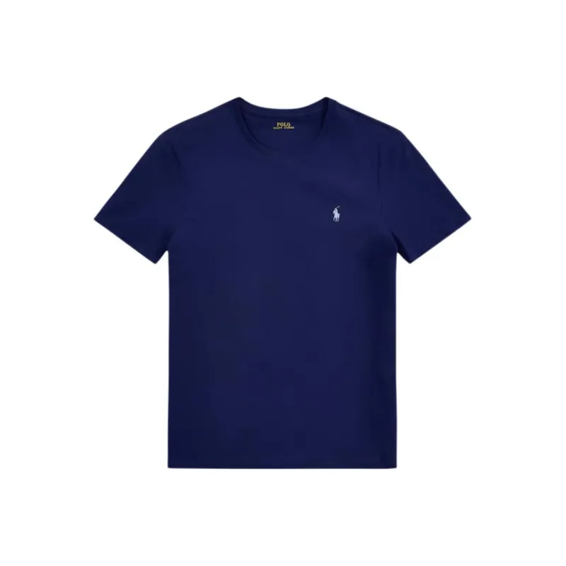 Polo Ralph Lauren Logo Embroidered Crewneck T Shirt-0