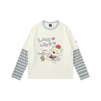 LAMLICKA T Shirt Unisex Apricot