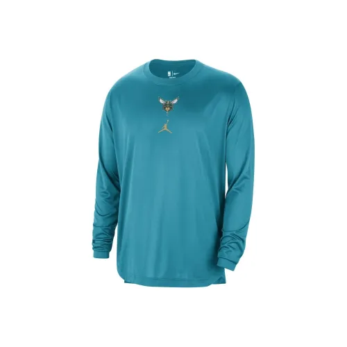 Jordan T Shirt 2023 24 Season Player Edition Charlotte Hornets Unisex Green