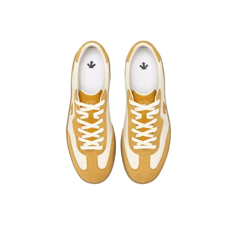 DESCENTE Abrasion Resistant Low Top Casual Shoes Women's Yellow-2