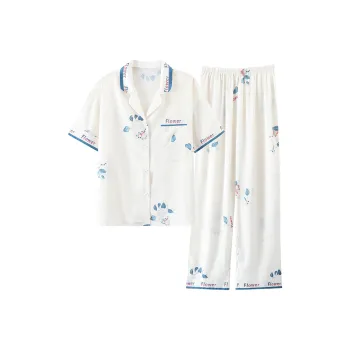 Pretty Lady Pajama Set Women's Ivory White