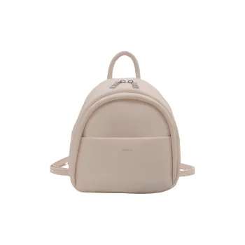 ROUNDOT PU Backpacks Backpack Women's White/Silver/Black/Pink/Yellow