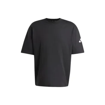 Adidas Free Shipping With AdiClub Essentials Loose Fit 3 Bar Logo Tee