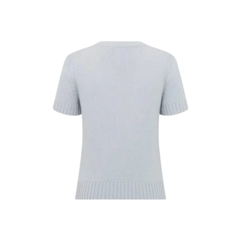 DIOR SS25 Cashmere Sweater Women's Blue-1