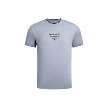 EMPORIO ARMANI SS24 T Shirt Men's Light Purple