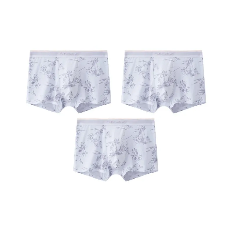 Qiao Ni Tong Underpants Men's 3 Pack-7