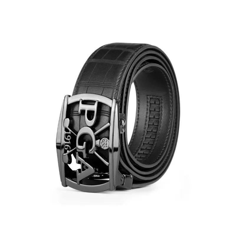 PGA Cow Leather Belts Men's Multicolor Width 3.4cm-0