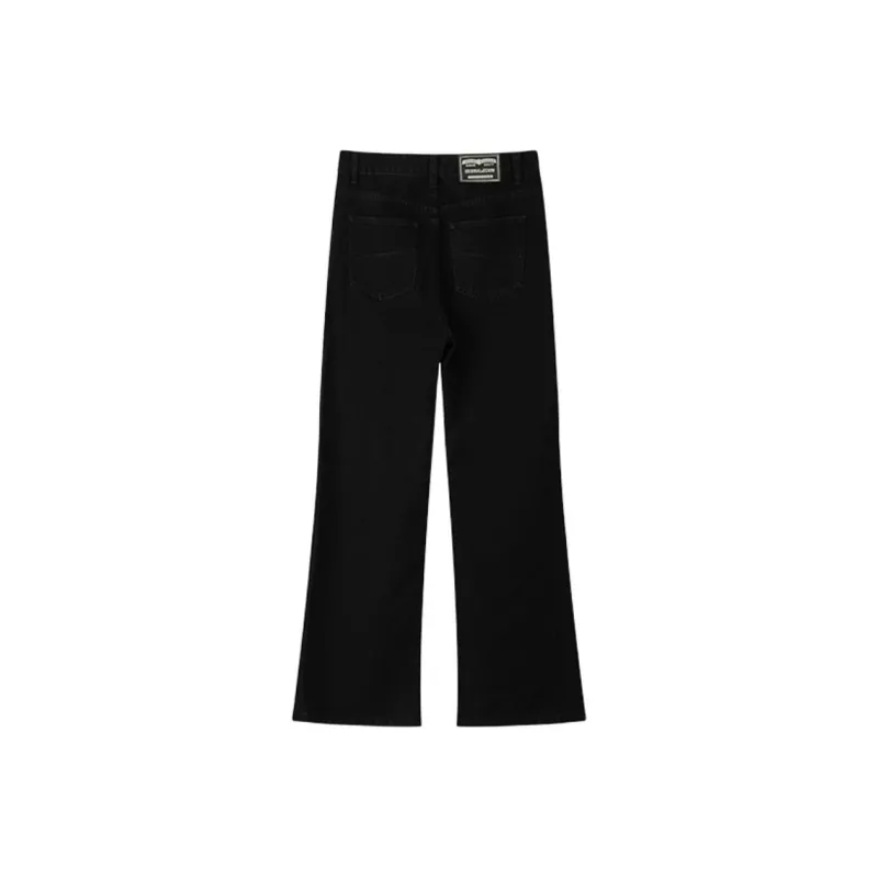 Lulifama Jeans Unisex Black-1