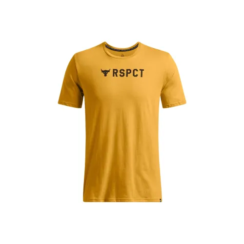 Under Armour ProjectRock T-Shirt Men's Gold/Black