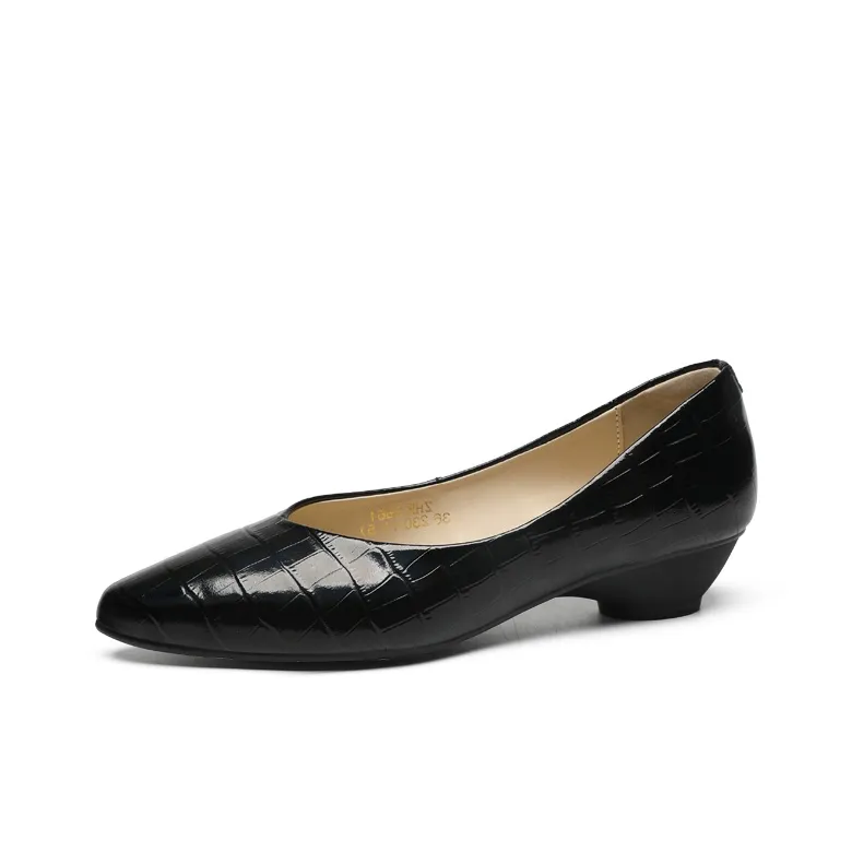 ZHR High Heels Women's Beige/Regal Black/Light Blue-5