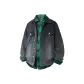 Smoke Gray Coat+Green Shirt
