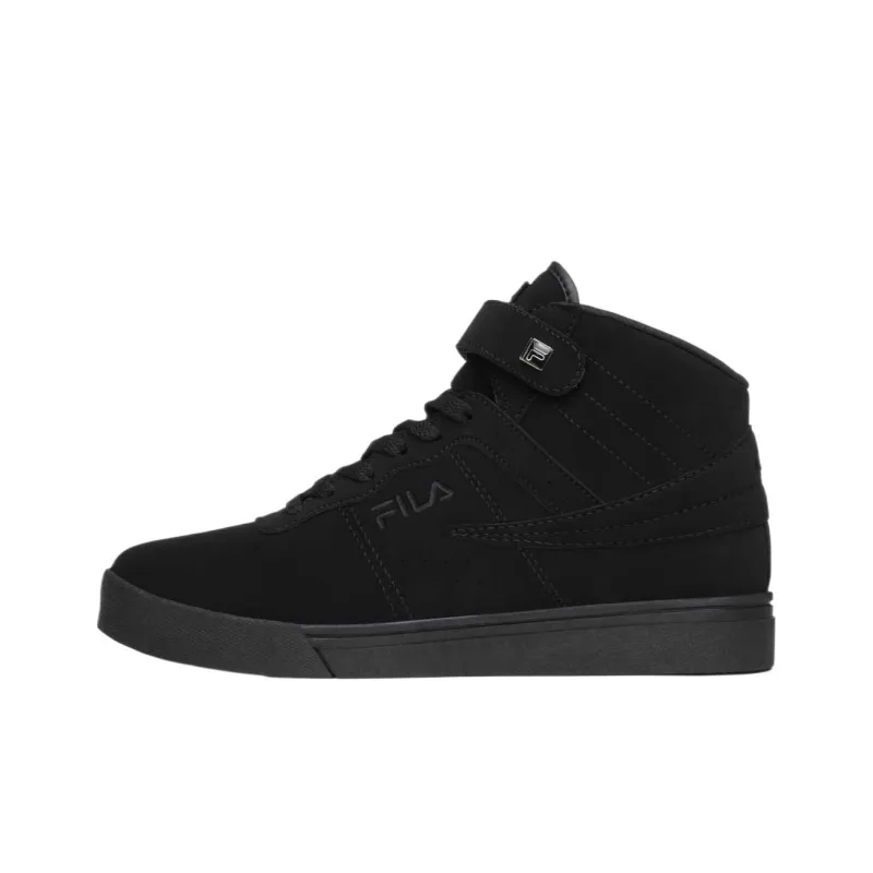 FILA Vulc 13 Collection Mid Top Skateboard Shoes Women's Black-0