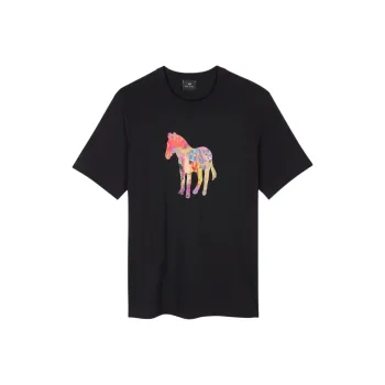 Paul Smith Craft Zebra Print T Shirt