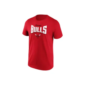 NBA Chicago Bulls Word Arch Graphic T T-Shirt Men's Red