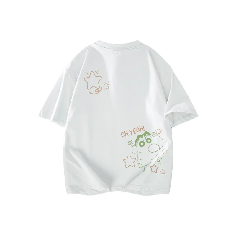 Crayon Shinchan Short Sleeved T Shirts Unisex-14