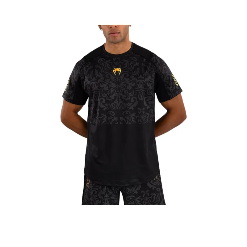 VENUM x Topuria Unmatched T-Shirt Men's Black/Gold Color-0